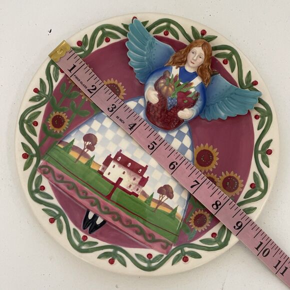 Jim Shore Heartwood Creek Fall ANGEL Collector Plate Country Farmhouse Decor - Picture 8 of 8